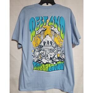 Rick and Morty Men's large shirts-first photo back of shirt